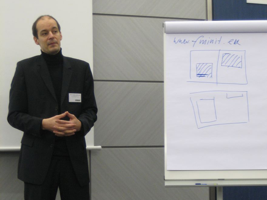 Michael Müller-Hillebrand auf der tekom-Tagung 2007